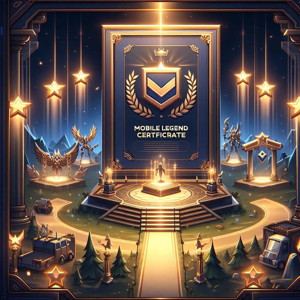 Sertifikat Mobile Legend: Langkah-Langkah Mendapatkannya