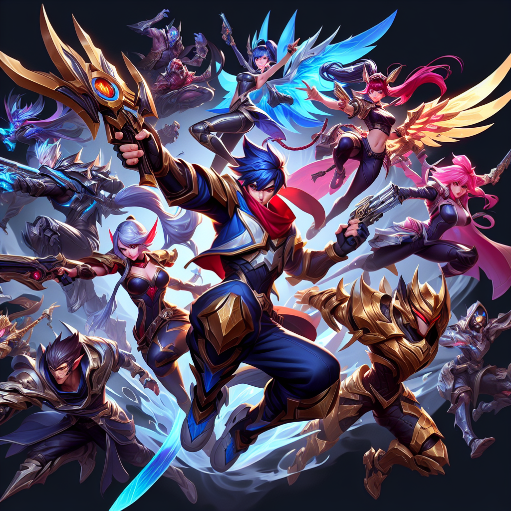 wallpaper gambar hero Mobile Legends terbaik