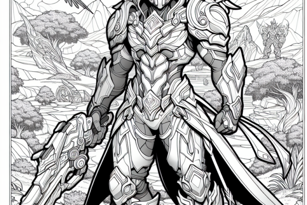 gambar mewarnai mobile legend untuk anak-anak