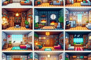 10 Ide Kreatif untuk Desain Isi Rumah Minecraft yang Menarik