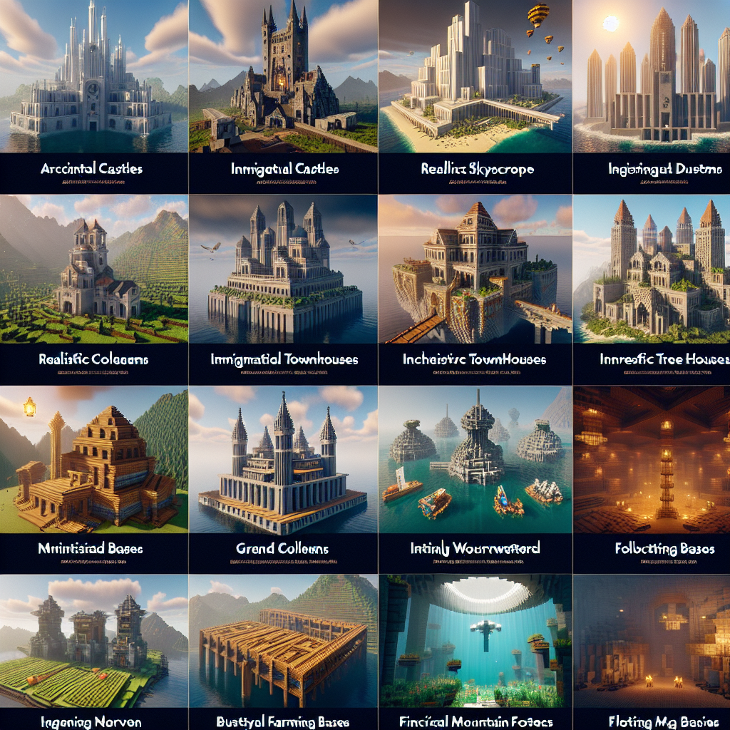 10 Kreatifitas Menakjubkan dalam Bangunan Minecraft yang Harus Dicoba