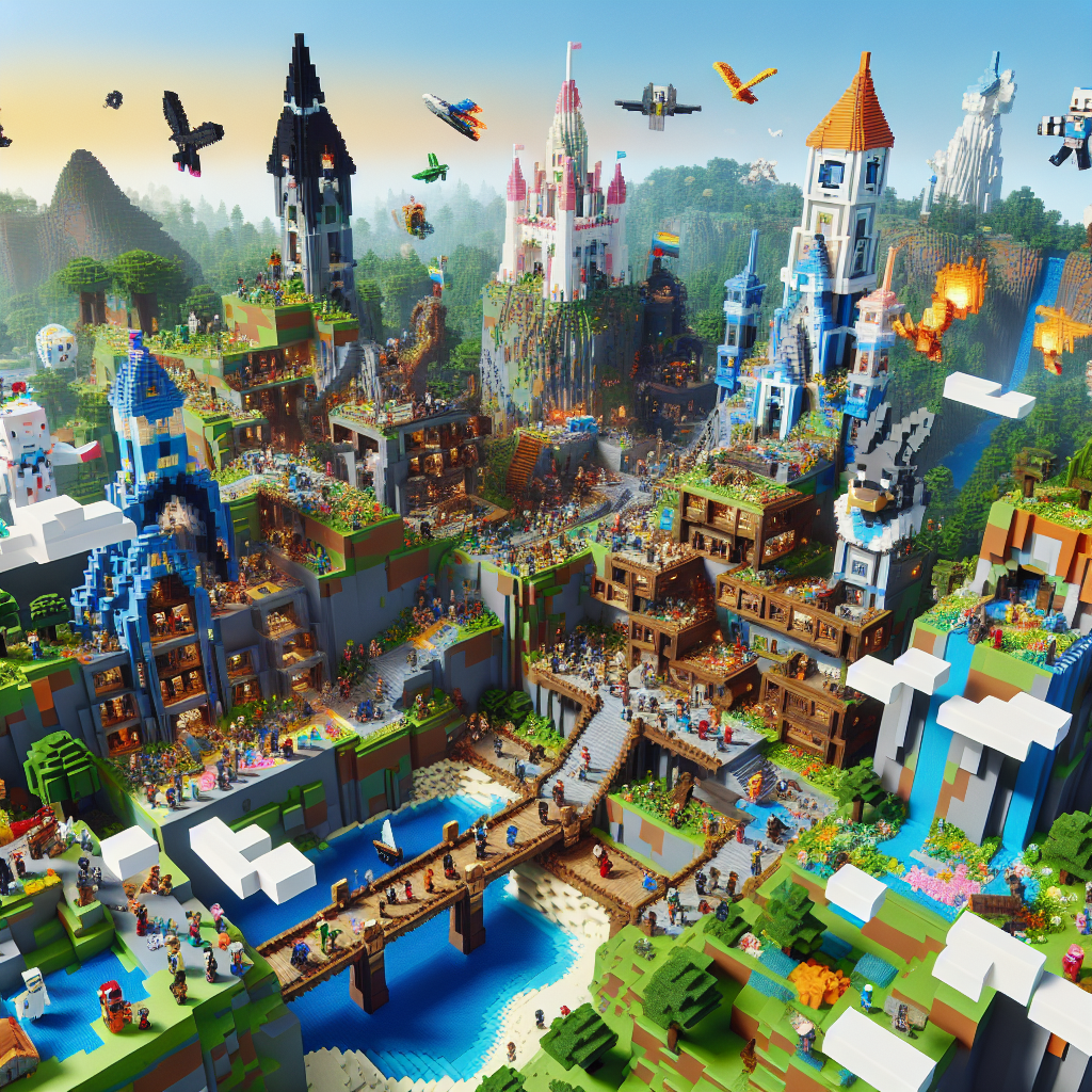 Minecraft yang Menakjubkan: Melepaskan Kreativitas di Dunia Virtual